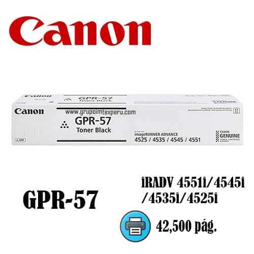 toner canon GPR-57